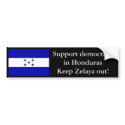 HondurasFlag, Support democracy in HondurasKeep... bumper stickers by sloat805 HondurasFlag, Support democracy in HondurasKeep... bumper stickers