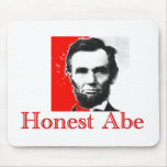 "Honest Abe" Abe Lincoln Art T-Shirt & Gifts Mouse Pads