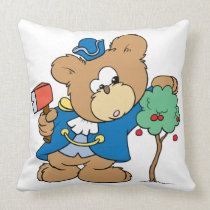 honest abe presidents day teddy bear design pillows
