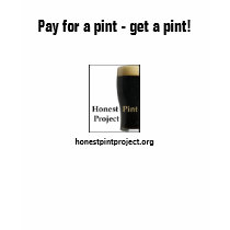 Honest Pint (Ladies) t-shirts