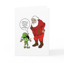 Honest Santa cards by cumangetit Honest Santa cards