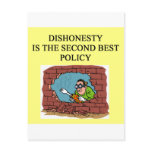 honesty is the best policy? post cards