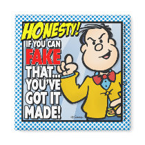 Honesty Refrigerator Magnet