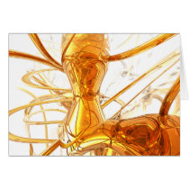 Honey Abstract Card