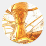 Honey Abstract Sticker