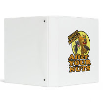 honey badger after your nuts vinyl binder