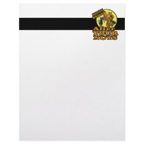 honey badger after your nuts customized letterhead