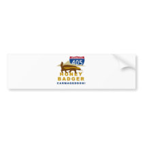 honey badger carmageddon bumper stickers