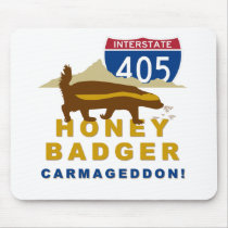 honey badger carmageddon mousepad