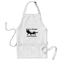 Honey Badger -custom text- Apron