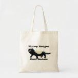 Honey Badger -custom text- Canvas Bags