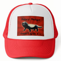 Honey Badger -custom text- Trucker Hat
