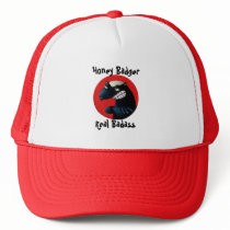 Honey Badger -custom text- Hats
