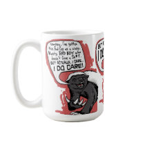Honey Badger does Care Coffee Mugs