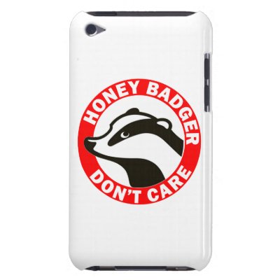 Honey Badger Don&#39;t Care Barely There iPod Cover