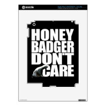 Honey Badger Don't Care iPad Skins