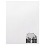 honey badger dont care letterhead