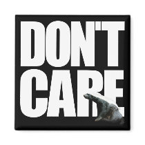 Honey Badger Don't Care Magnet