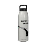 Honey Badger Don't Care Pepper Spray water bottles