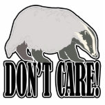 honey badger dont care photo cutouts