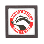 Honey Badger Don't Care Premium Jewelry Box