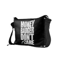 Honey Badger  Don't Care Rickshaw Messenger Bag