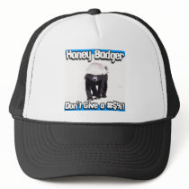 honey badger dont give a mesh hat