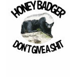 Honey Badger Don't give a shit  Girl/Women's tee