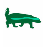 honey badger green shirts