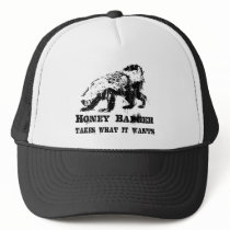 Honey Badger Hat