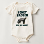 Honey Badger He's So Nasty t-shirts