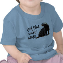 Honey Badger - I just takes what I wants T Shirts