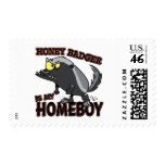 honey badger is my homeboy postage