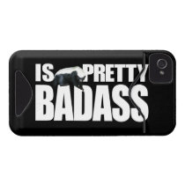 Honey Badger Is Pretty Badass ID iPhone 4 Case