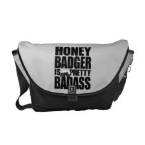 Honey Badger Is Pretty Badass Messenger Bag
