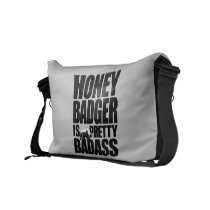 Honey Badger Is Pretty Badass Messenger Bag
