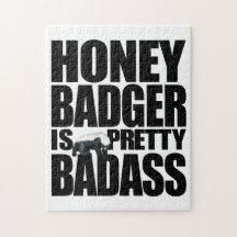 Honey Badger Is Pretty Badass Puzzle