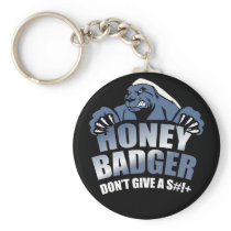 Honey Badger Key Chains