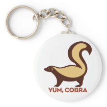 Honey Badger Key Chains