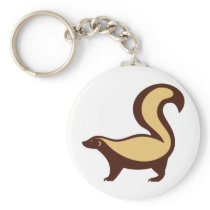 Honey Badger Keychain