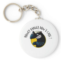Honey Badger Keychain