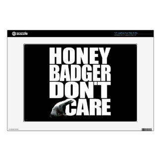 Honey Badger Laptop For Mac &amp; PC Skins 13&quot; Laptop Decals