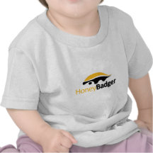 Honey Badger Logo Tee Shirts