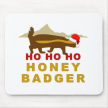 Honey Badger Mouse Pad