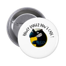 Honey Badger Pin
