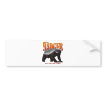 Honey Badger.png Bumper Stickers
