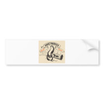 Honey Badger.png Bumper Stickers