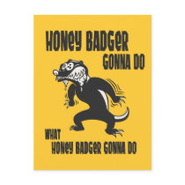 Honey Badger Postcards