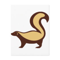 Honey Badger Post Card