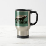 Honey Badger Profile View mugs